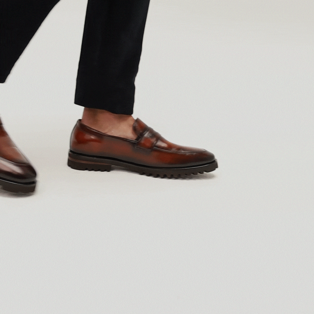 Alessandro Loafer Cognac Ultralight Sole