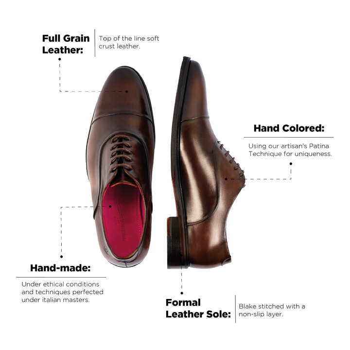 Armand Oxford Brown Classic Sole