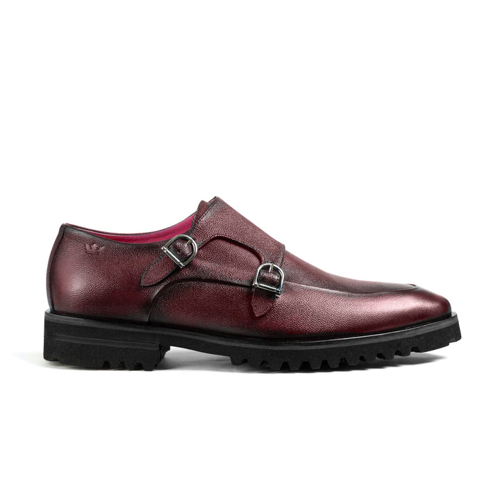 Claudio Monk Burgundy Ultralight Sole