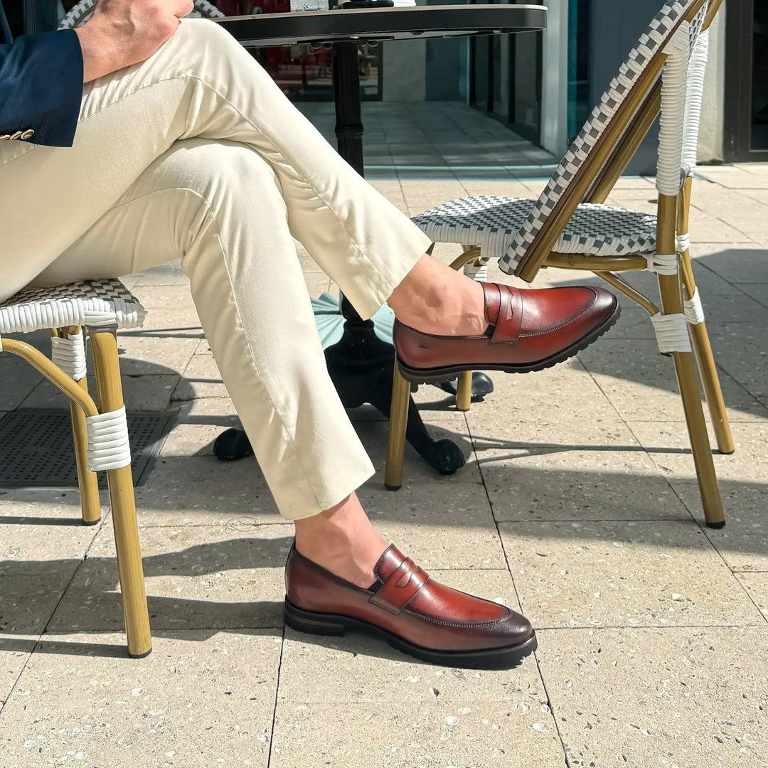 Alessandro Loafer Cognac Ultralight Sole