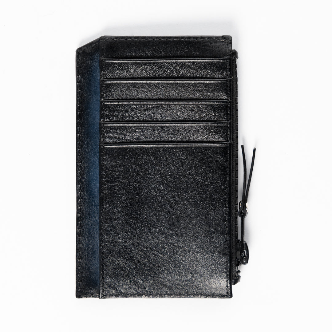 Leather Wallet Blue