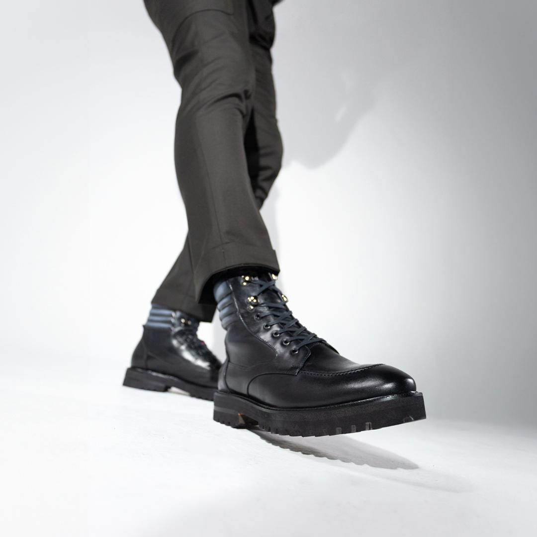 Rocco Boot Black Ultralight Sole