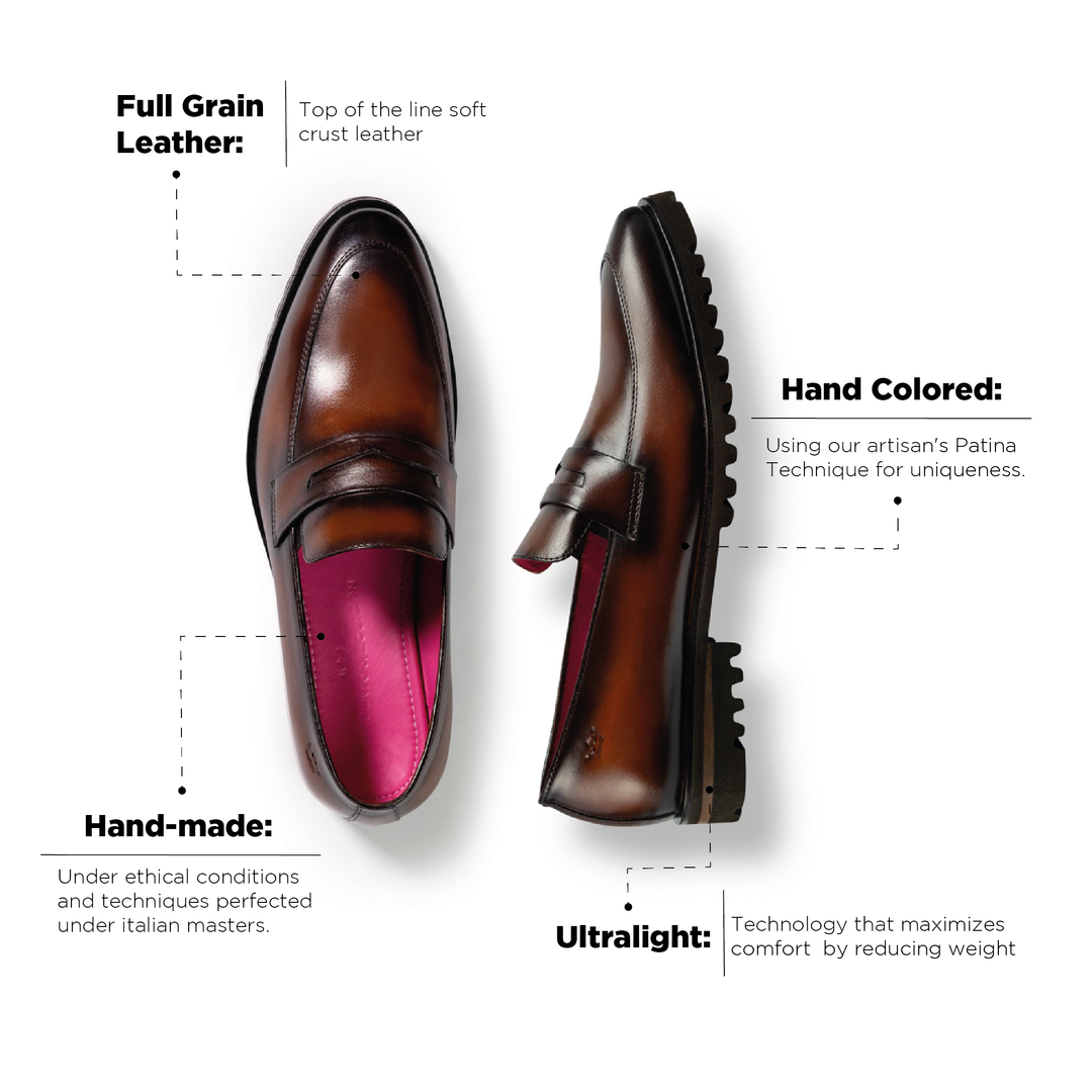 Alessandro Loafer Brown Ultralight Sole