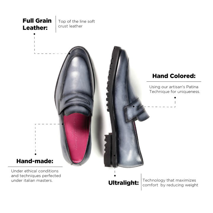 Alessandro Loafer Gray Ultralight Sole
