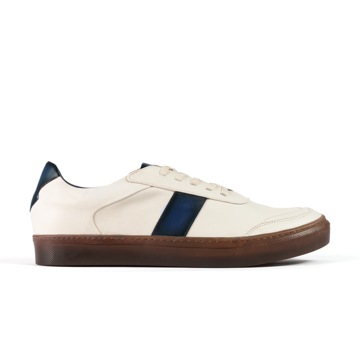 Pisa Sneaker Beige-Blue