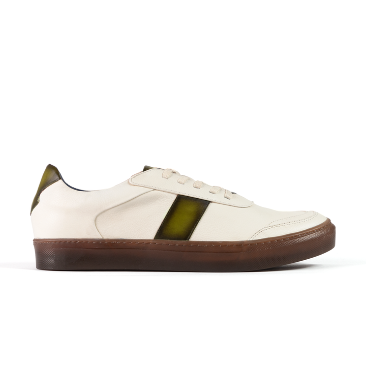 Pisa Sneaker Beige-Green