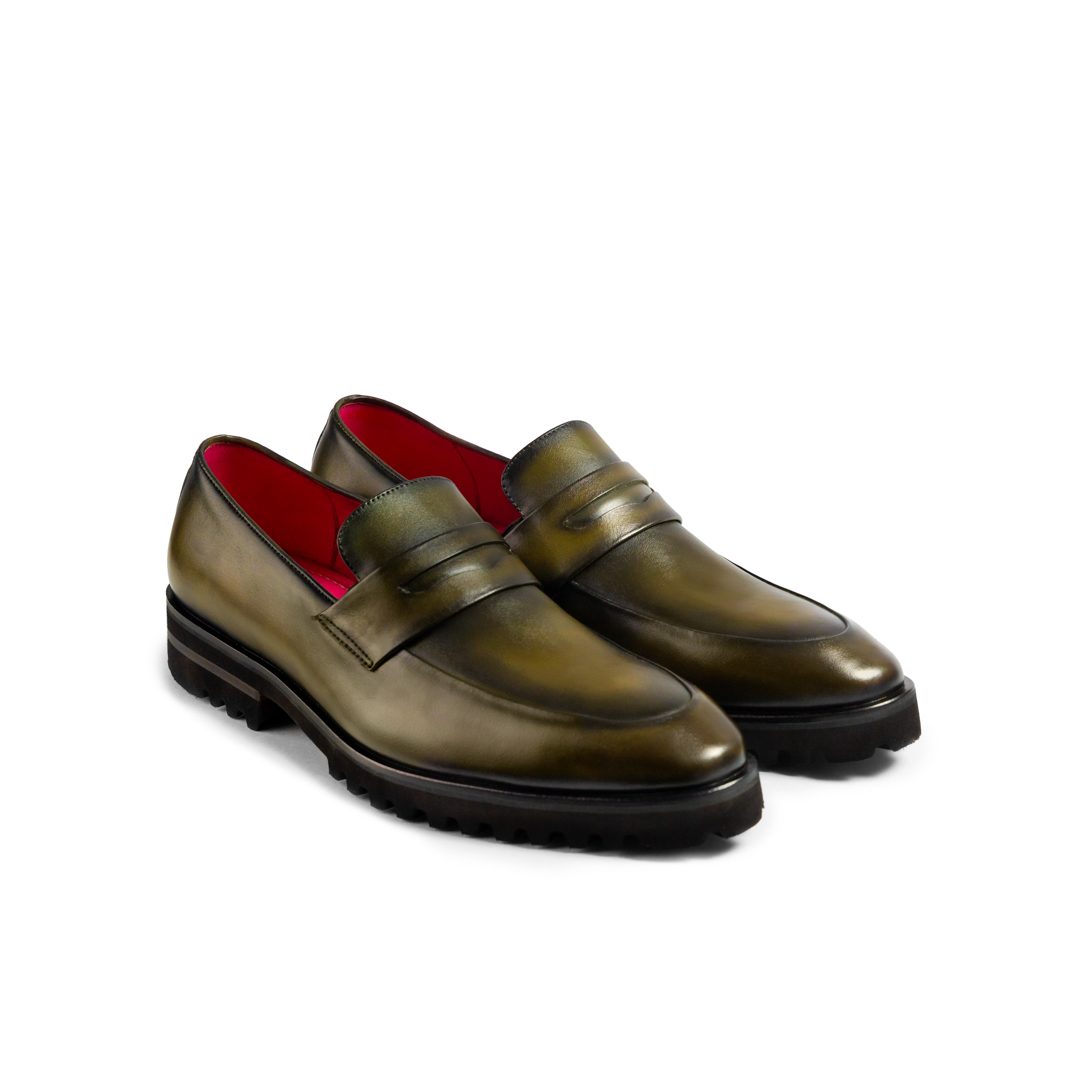 Alessandro Loafer Green Ultralight Sole