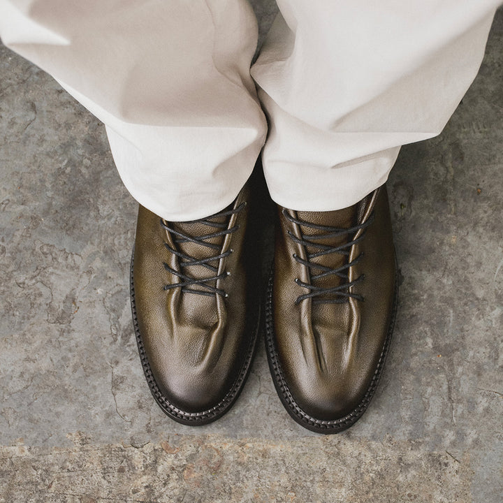 Piegato Oxford Green Ultralight Sole