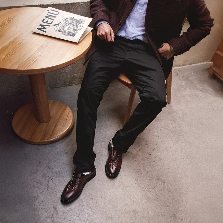 Piegato Oxford Burgundy Ultralight Sole