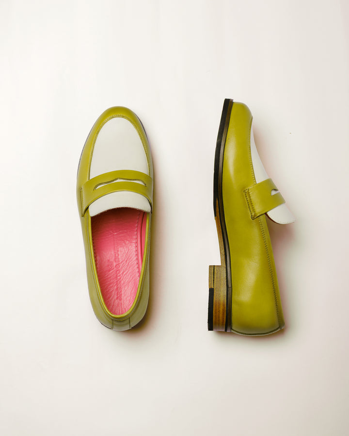 Alessa Loafer Lime Classic Sole