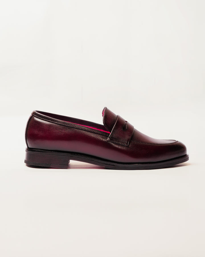 Alessa Loafer Burgundy Classic Sole