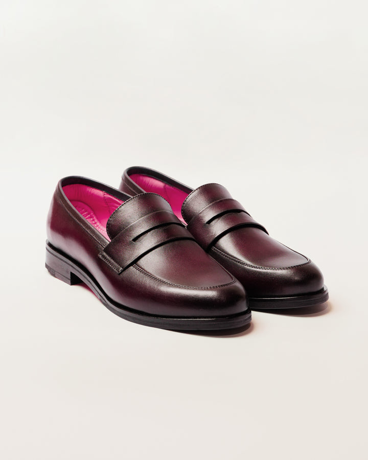 Alessa Loafer Burgundy Classic Sole