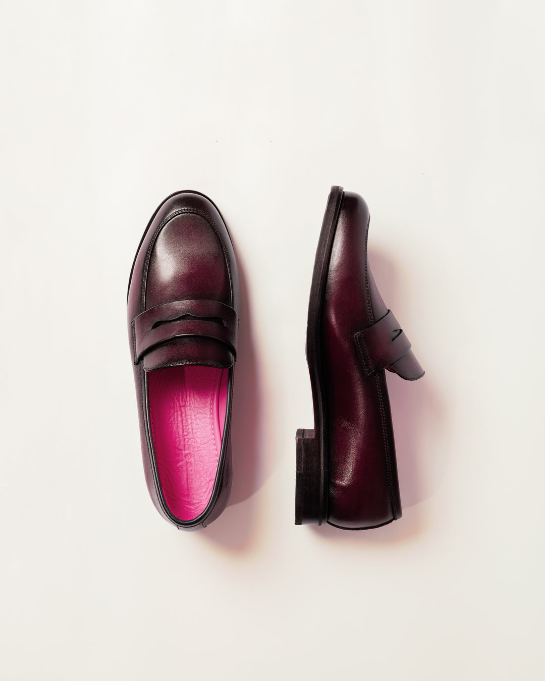 Alessa Loafer Burgundy Classic Sole