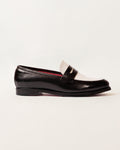 Alessa Loafer Black and White Classic Sole