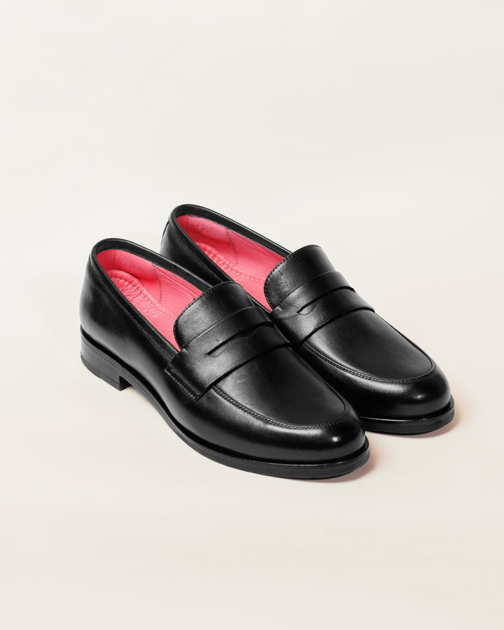 Alessa Loafer Black Classic Sole
