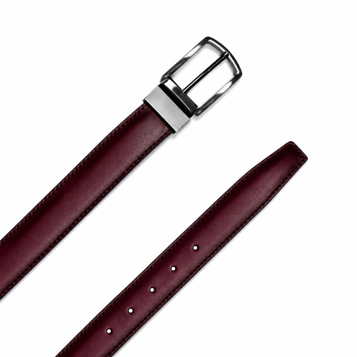 Leather Burgundy Belt