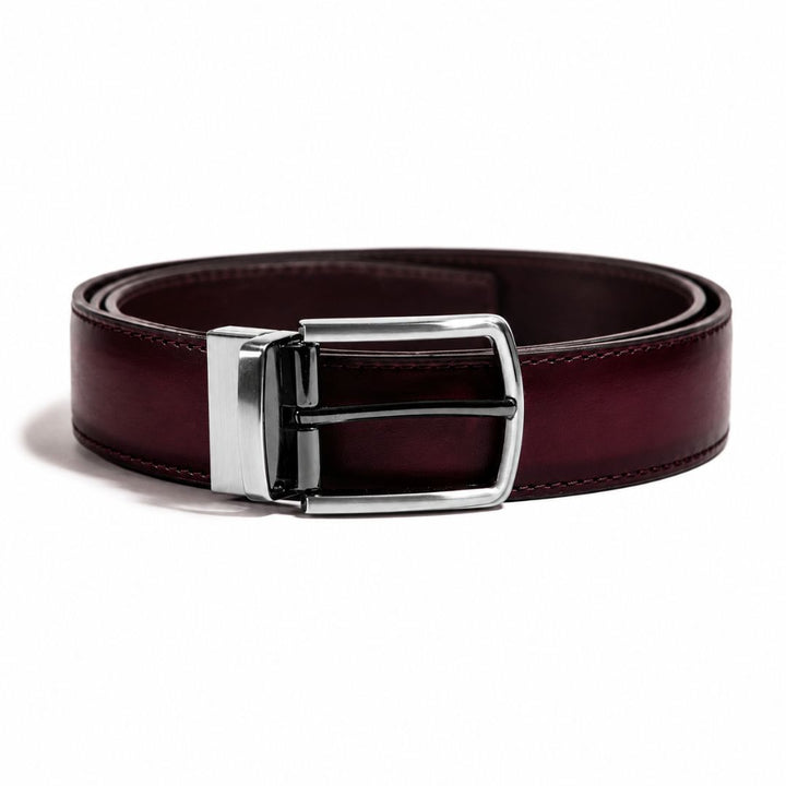 Leather Burgundy Belt