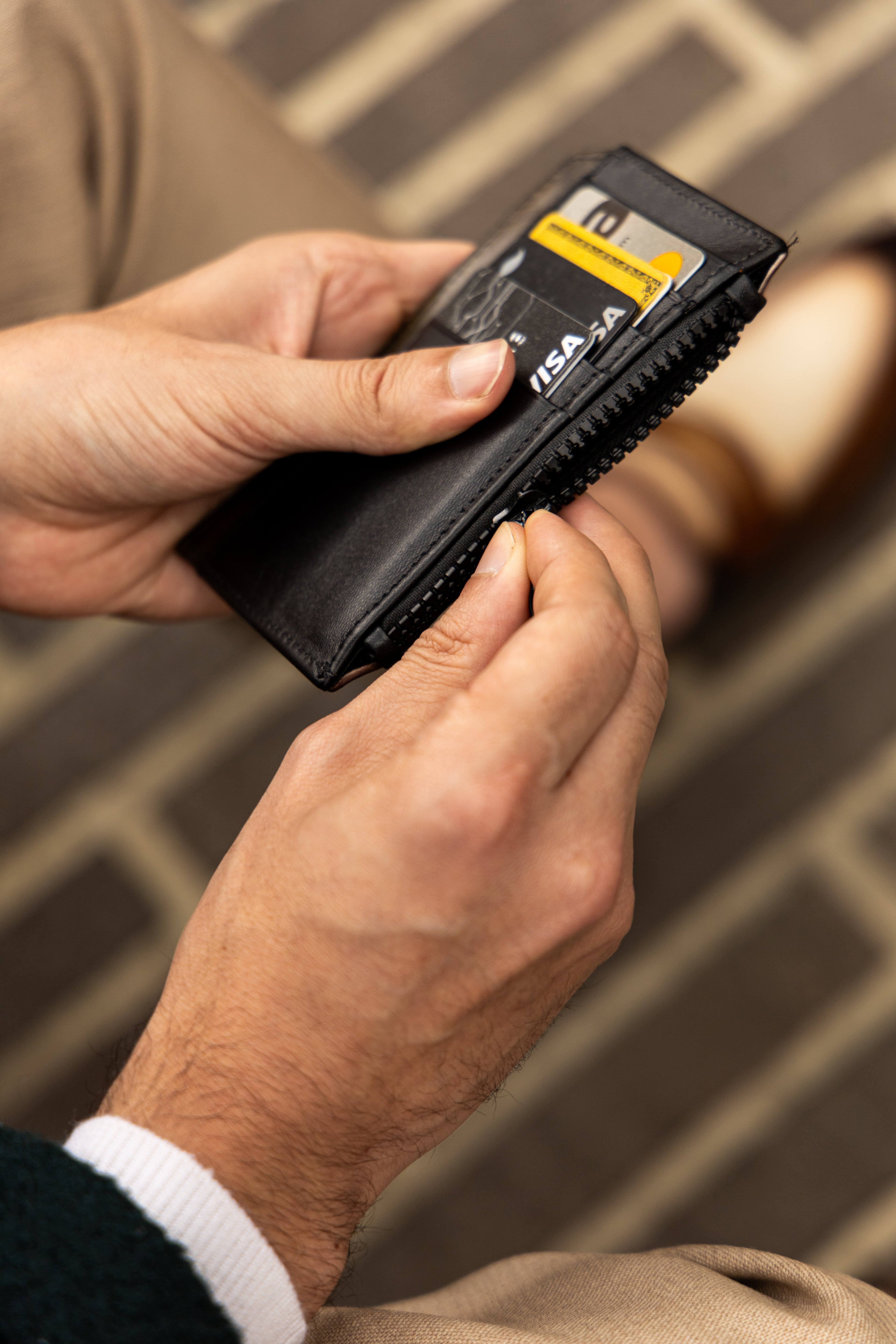 Leather Wallet Black