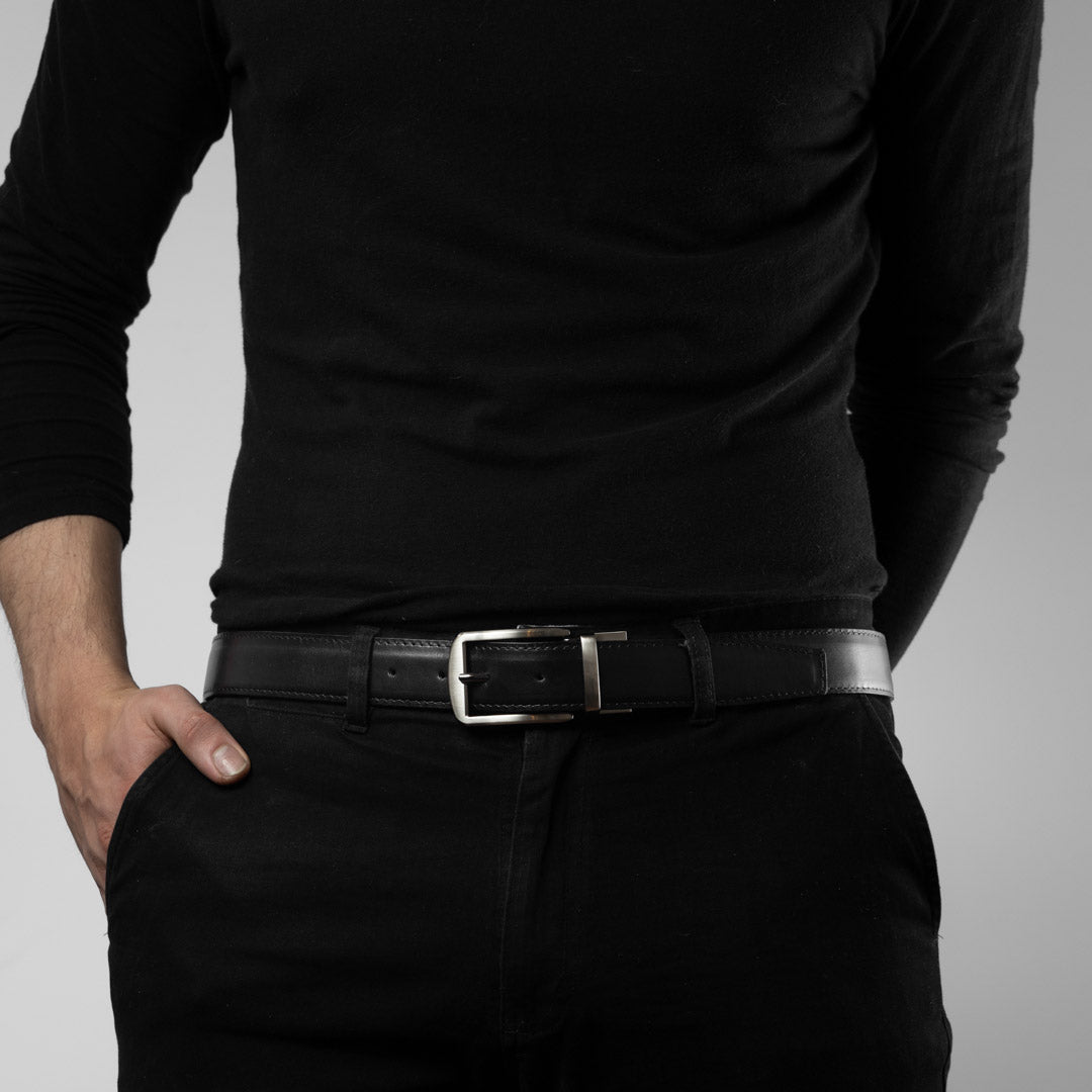 Leather Black Belt