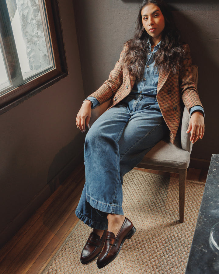 Alessa Loafer Brown Classic Sole