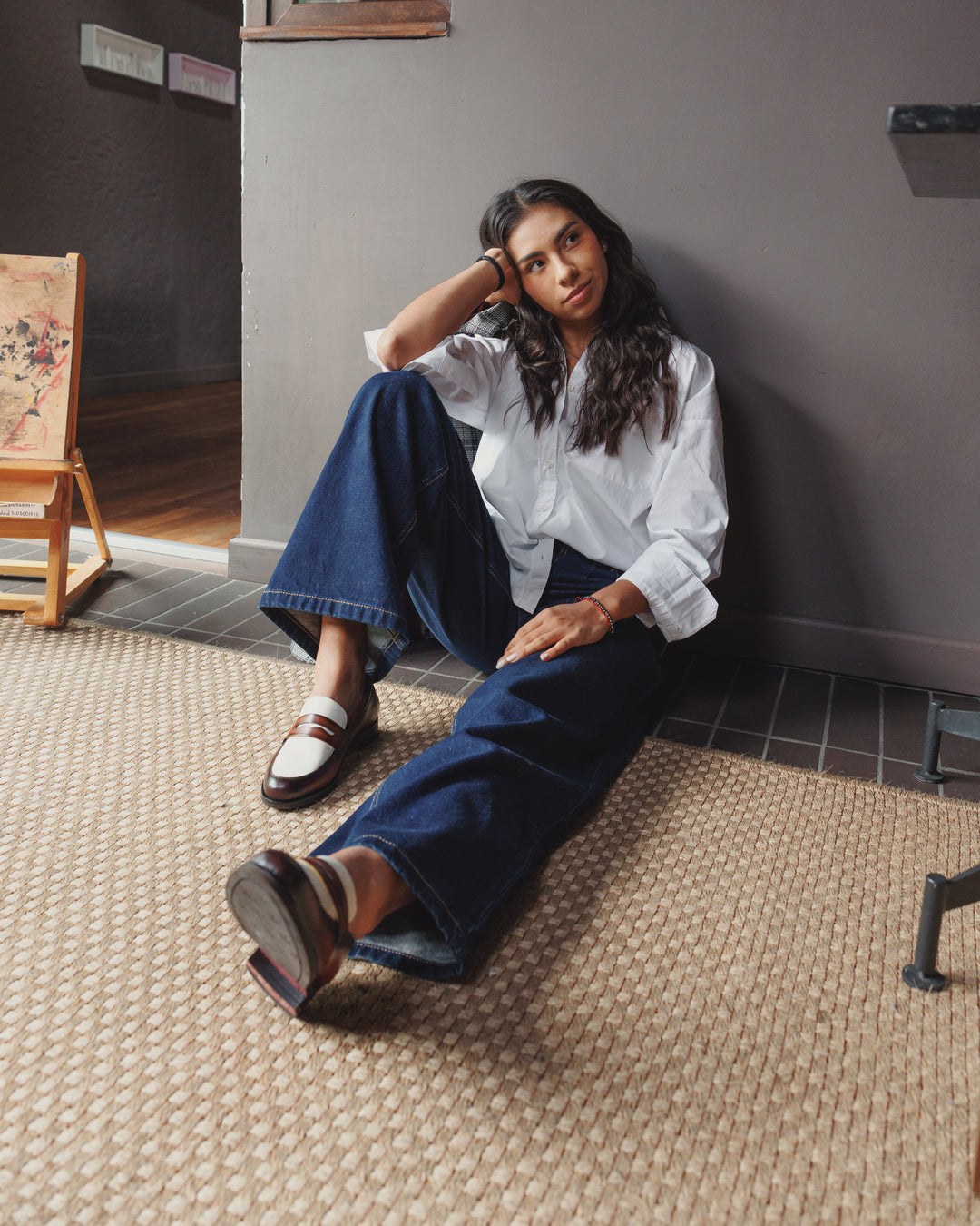 Alessa Loafer Mocca Classic Sole