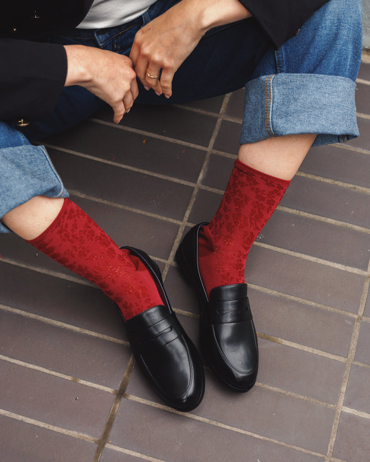 Alessa Loafer Black Classic Sole