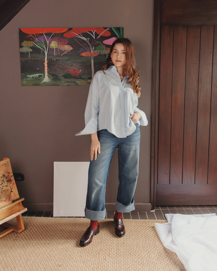 Alessa Loafer Burgundy Classic Sole