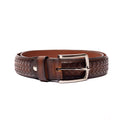 Embroidery Leather Brown Belt