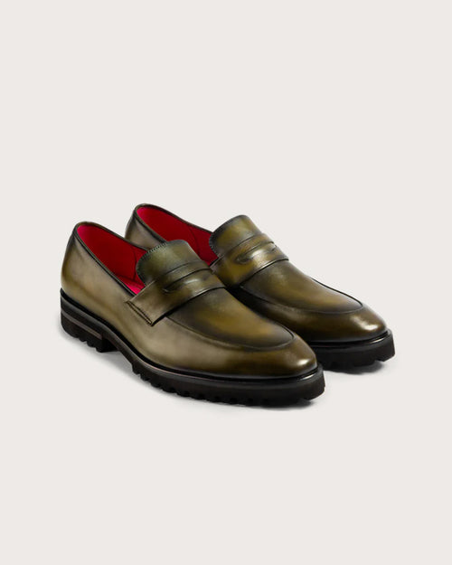 Alessandro Loafer Green Ultralight Sole