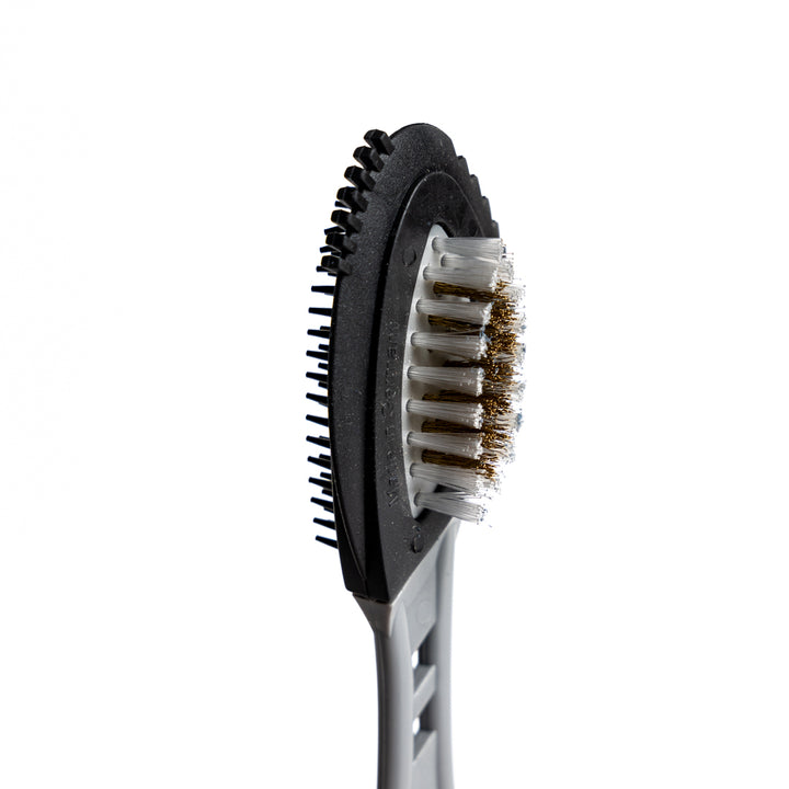 Double latex brush – hard bristles suede