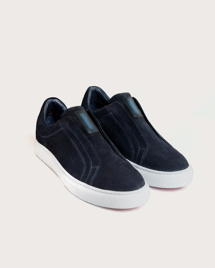 Gino Sneaker Blue Suede
