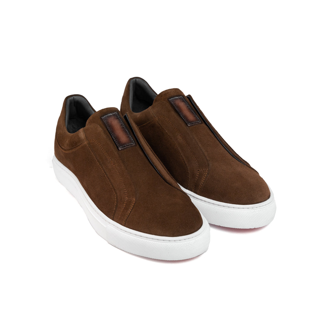 Gino Sneaker Brown Suede