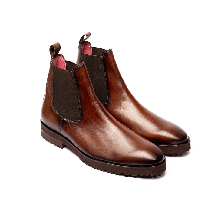 Jacques Boot Cognac Ultralight Sole