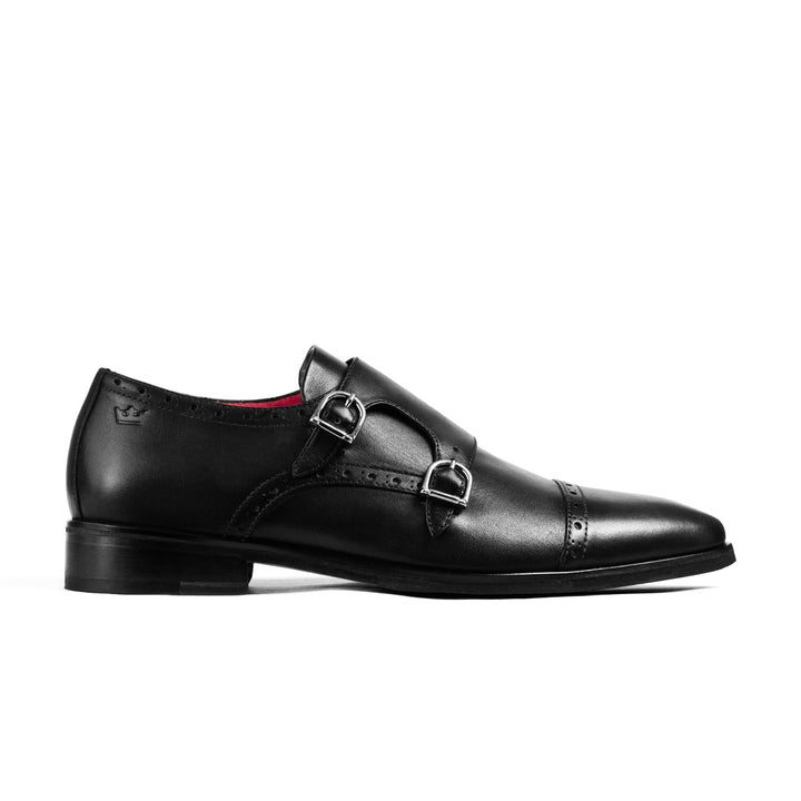 Massimo Monk Black Classic Sole