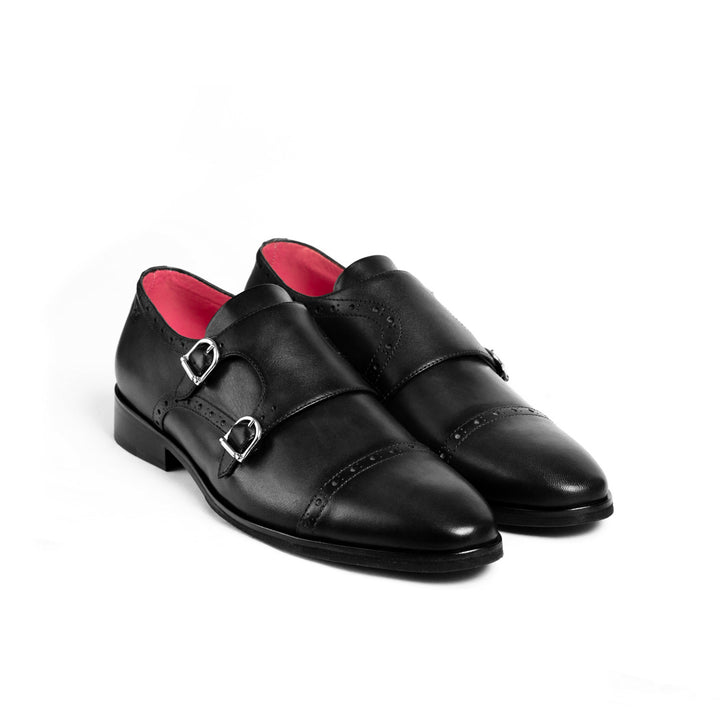 Massimo Monk Black Classic Sole