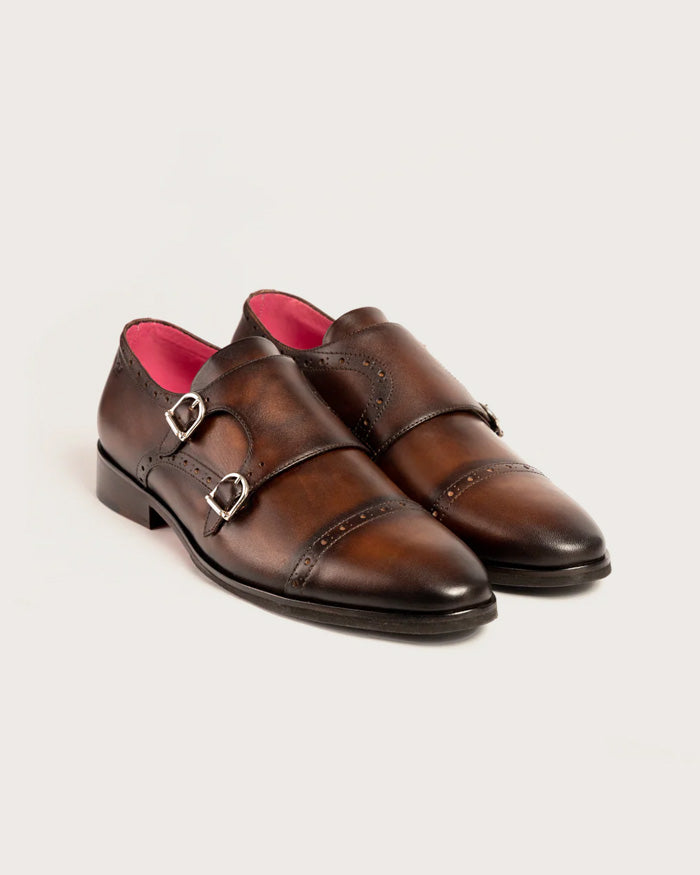 Massimo Monk Brown Classic Sole