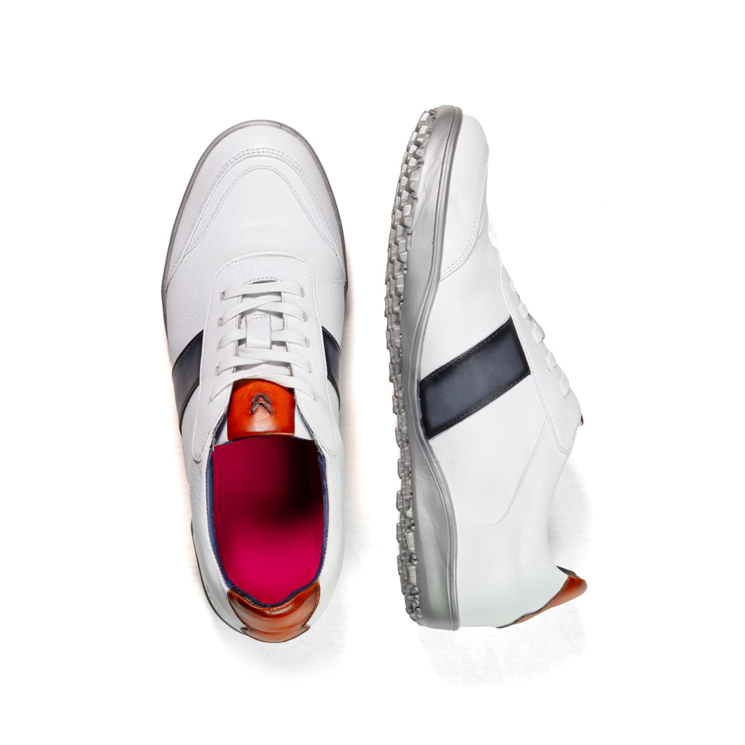 Pisa Golf-Sneaker White-Blue