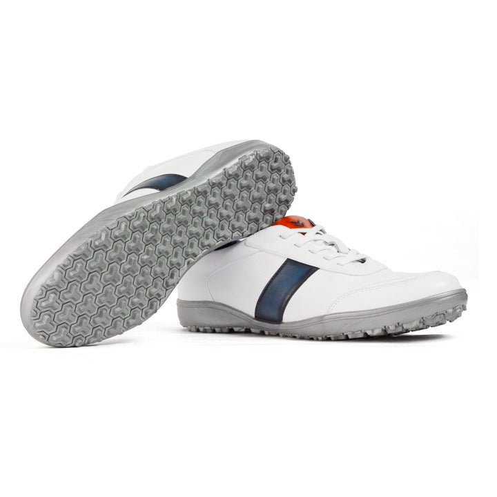 Pisa Golf-Sneaker White-Blue