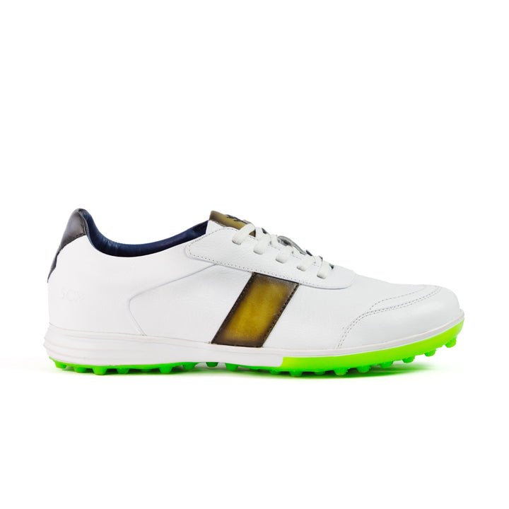 Pisa Golf-Sneaker White-Green