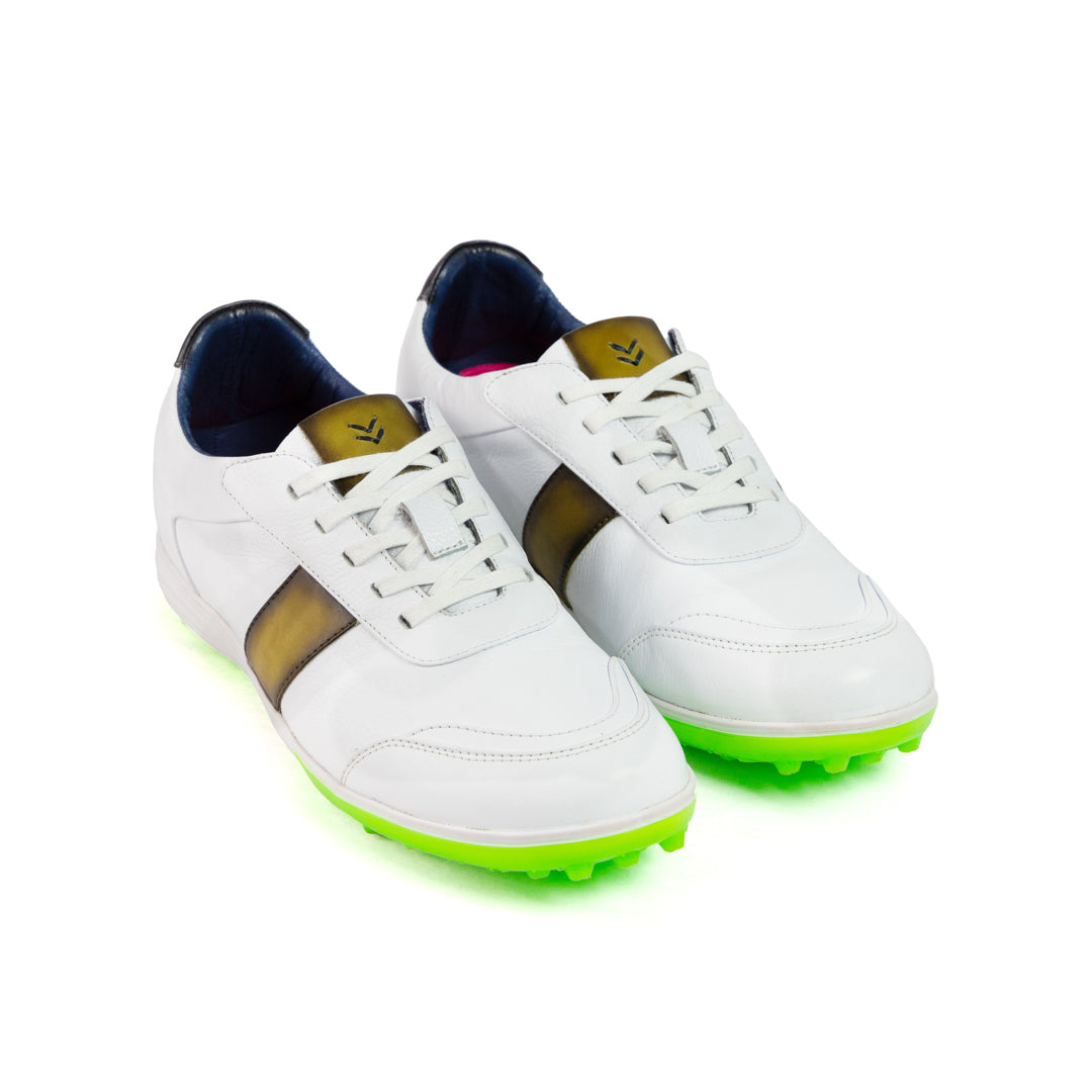 Pisa Golf-Sneaker White-Green