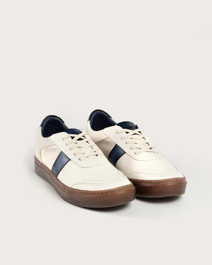 Pisa Sneaker Beige-Blue