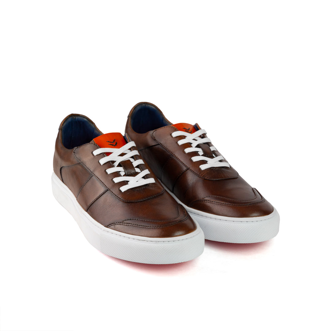 Pisa Sneaker Brown-Orange