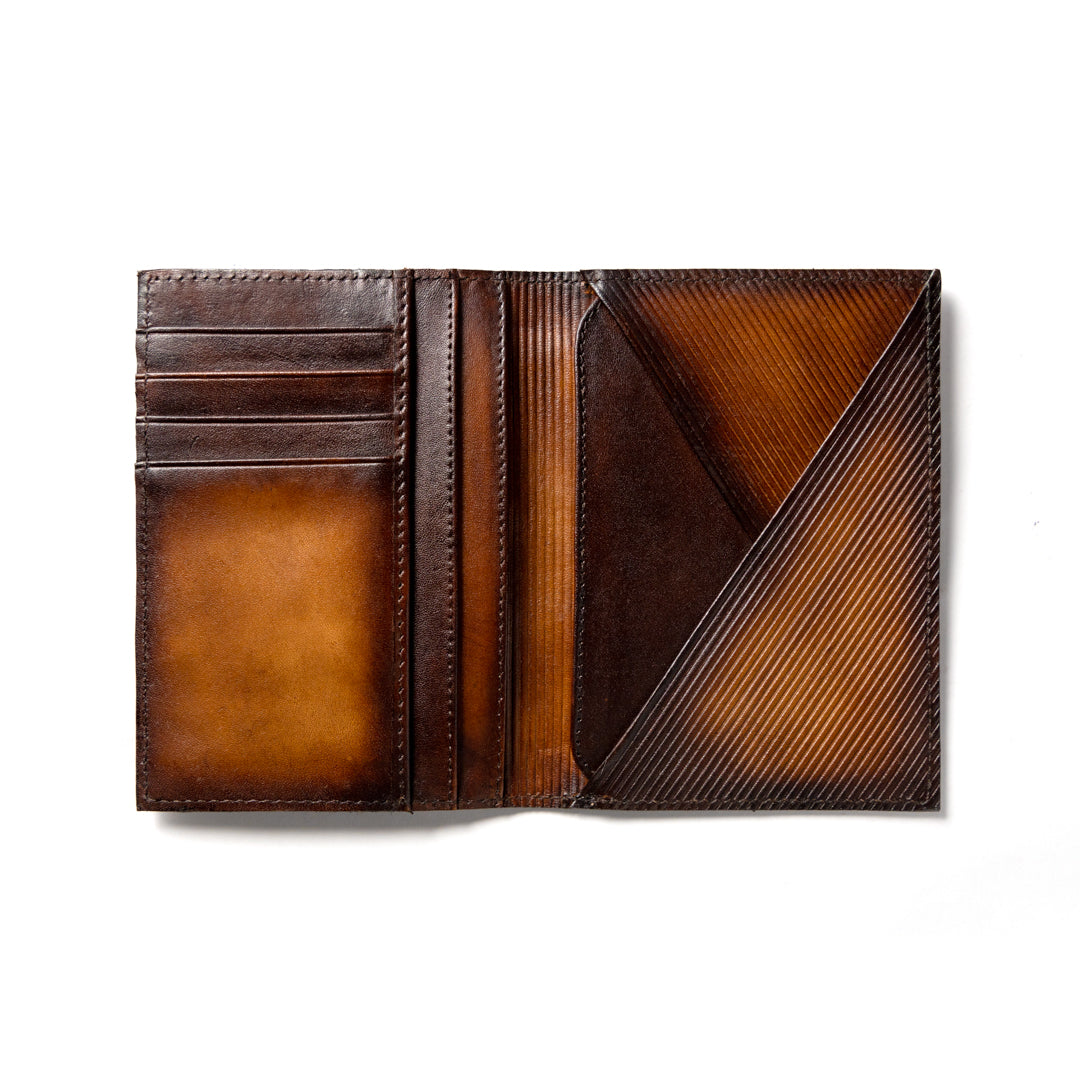 Oak Passport Holder