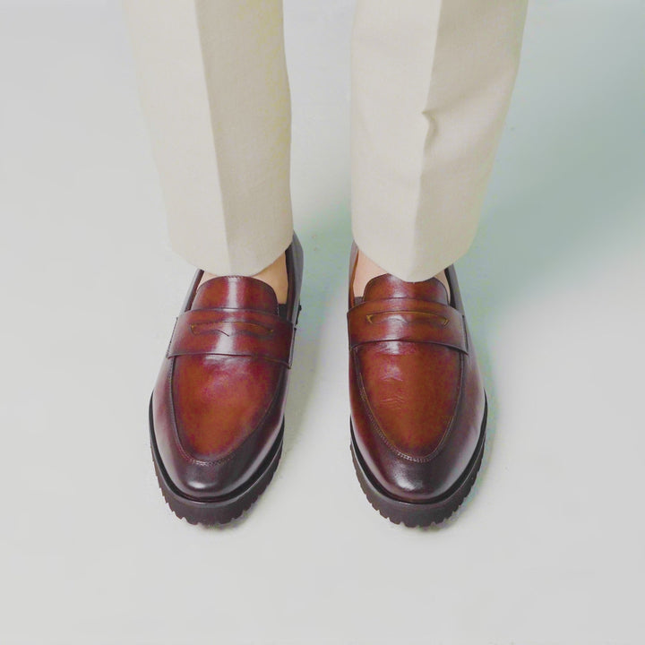 Alessandro Loafer Cognac Ultralight Sole Sale